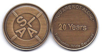 Bronze Medallions (1 to 20 Years)