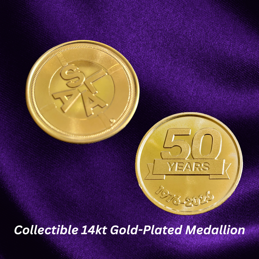 S.L.A.A. 50th Anniversary Medallion