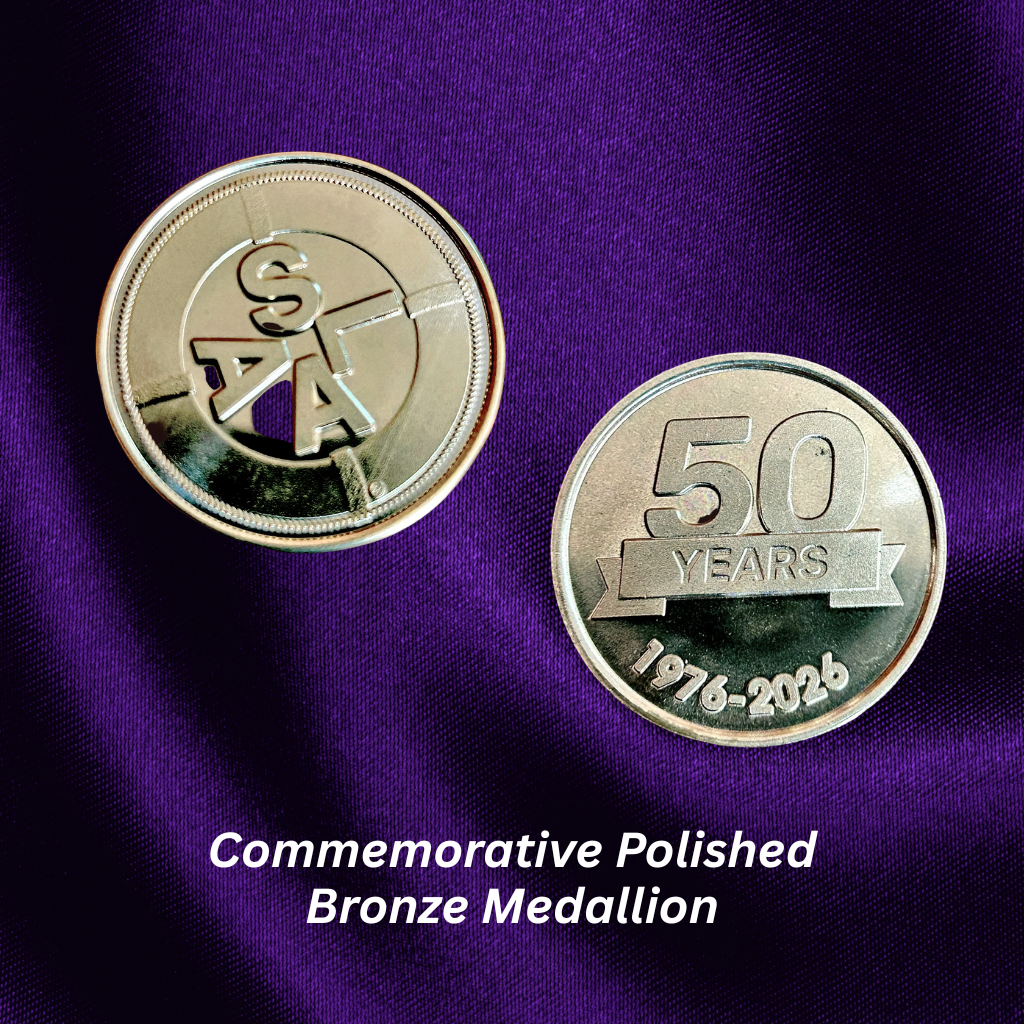 S.L.A.A. 50th Anniversary Medallion