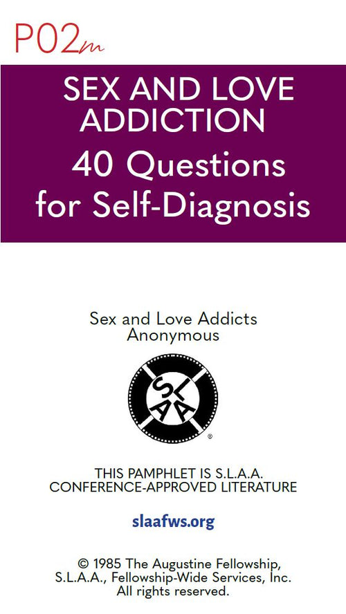 40 Questions for Self-Diagnosis [PDF]