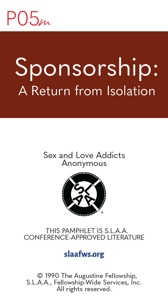 Sponsorship: A Return from Isolation [PDF]
