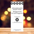 40 Questions for Self-Diagnosis