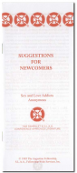 Suggestions for Newcomers