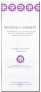 Renewal of Sobriety